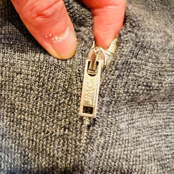 VINTAGE JOSEPH MORSE CO. SHOOT / HUNTING SWEATER JACKET SZ L 1930s STYLE - Picture 8 of 16